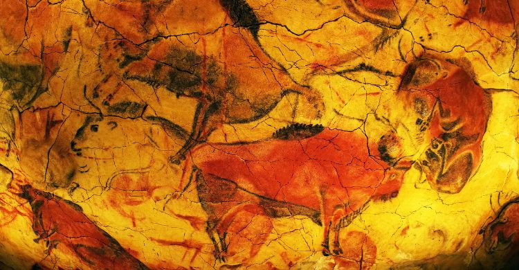 Interior de la Cueva Museo de Altamira, Cantabria, España. (Adobe Stock)