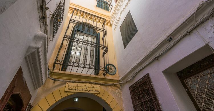 Vista exterior del Museo de la Legación Americana, en Tánger. (Adobe Stock)