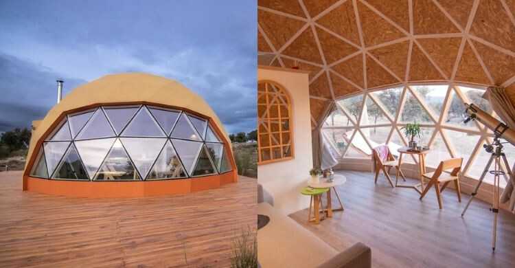 Casa domo en Sonseca, Toledo. Casas Insólitas (CozyCozy)