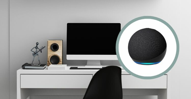 Altavoz inteligente (Canva y Amazon)