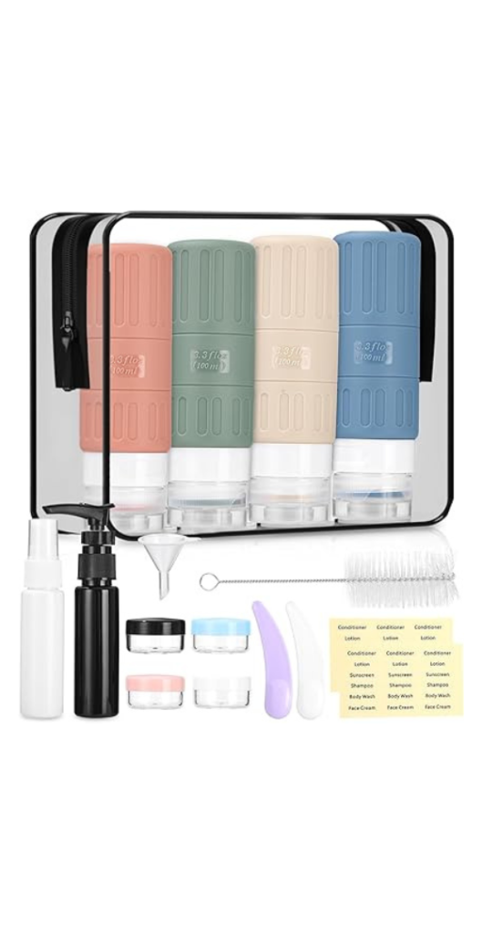 Producto Botes de viaje de silicona