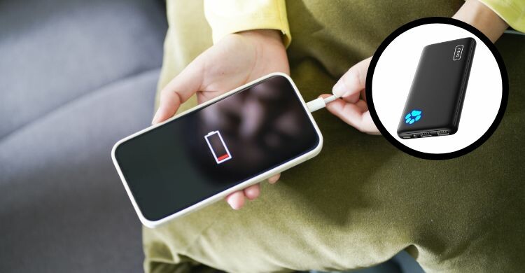 Batería externa portátil (Amazon y Canva)