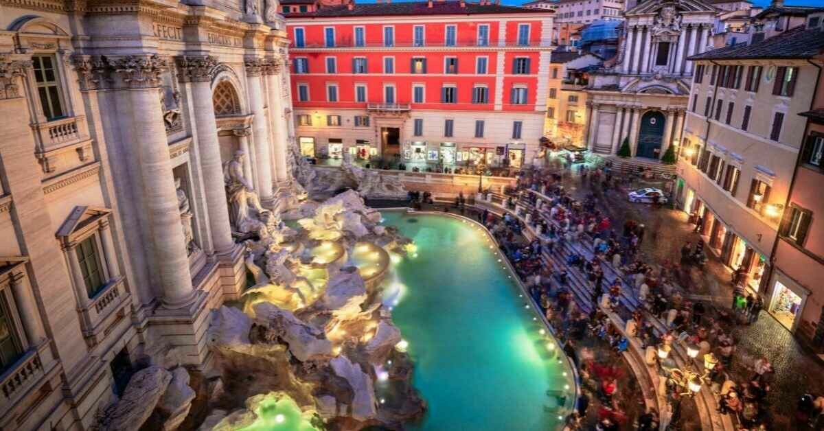 Adiós a la Fontana di Trevi (Envato)