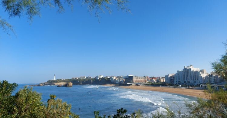 Biarritz era un destino vacacional de las clases adineradas