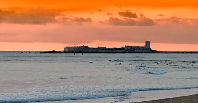 El castillo de Sancti Petri