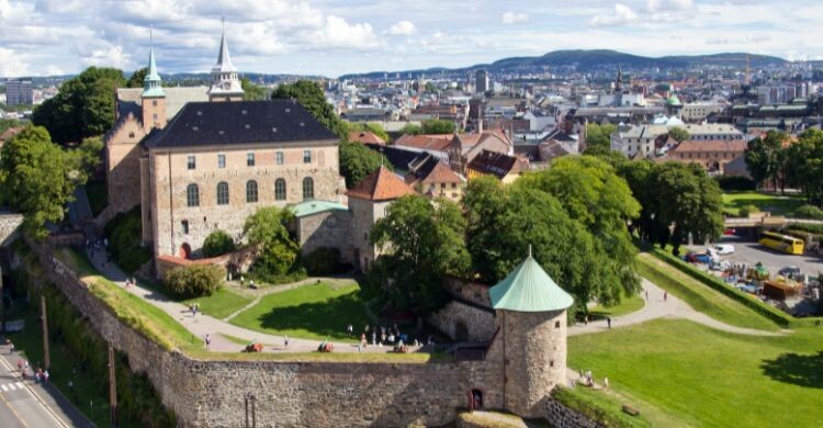 La Fortaleza de Akerhus en Oslo