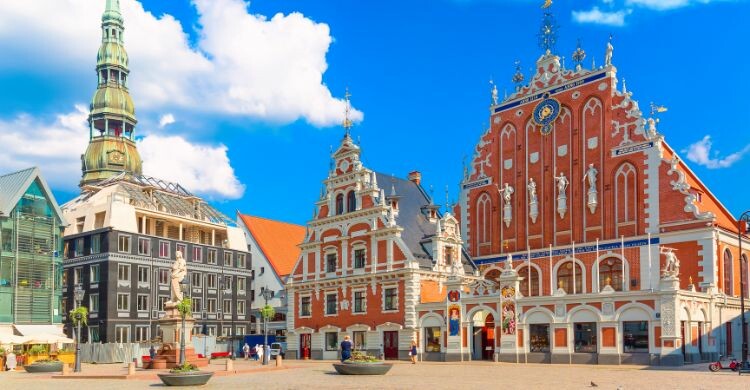 El casco antiguo de Riga