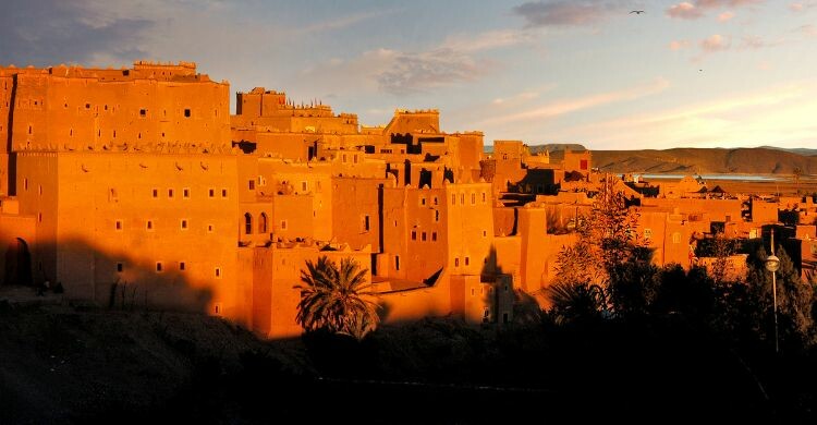 Una kasbah en Ouarzazate