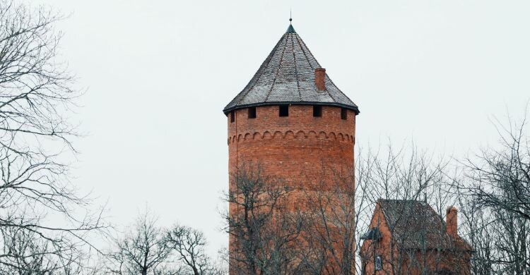 Uno de los castillos de Sigulda, Letonia
