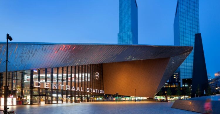 La Estación Central de Rotterdam