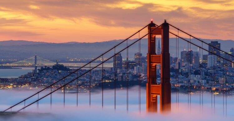 Golden Gate de San Francisco (Adobe Stock)