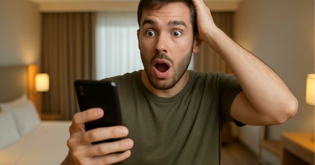 Sigue leyendo Entra a su habitación de hotel y se indigna: «Que alguien me explique qué está pasando»