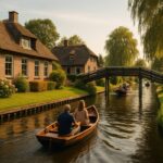 Giethoorn: El pueblo holandés de cuento donde las calles son canales