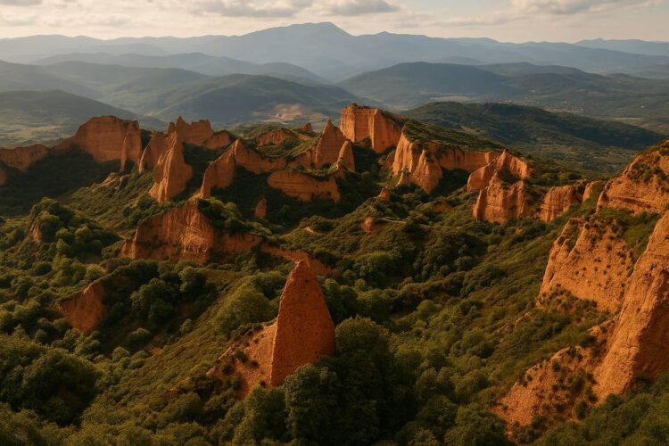 Las Médulas: El paisaje marciano en León creado por los romanos