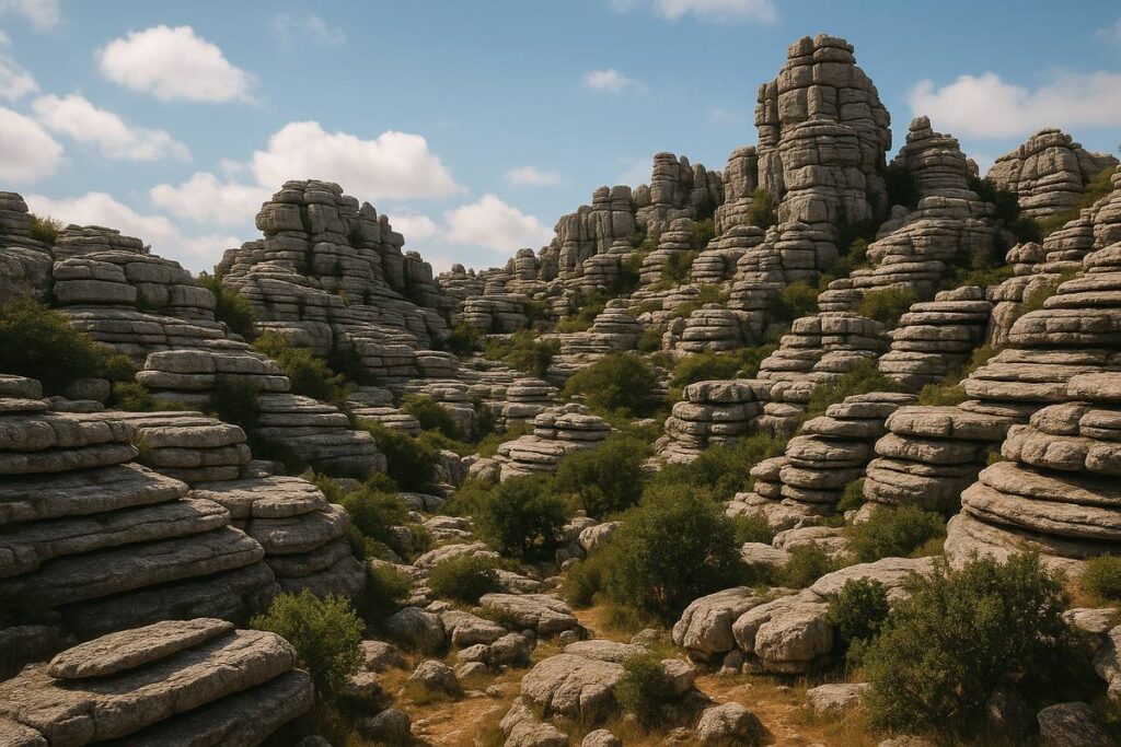 El Torcal de Antequera: El laberinto de piedras en Málaga que parece el fondo del mar