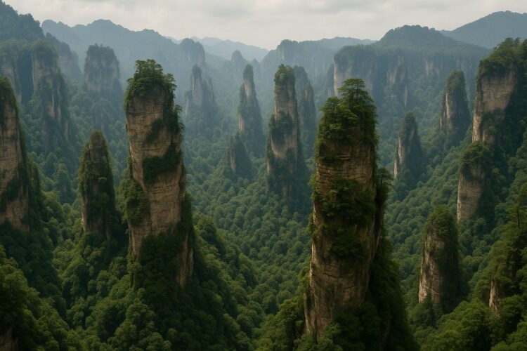 Sigue leyendo Zhangjiajie: Las montañas «flotantes» de China que inspiró el mundo de Avatar