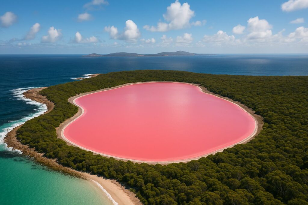 Sigue leyendo Lago Hillier: El misterioso lago de Australia que es de color rosa