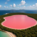 Lago Hillier: El misterioso lago de Australia que es de color rosa