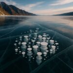 Lago Baikal en Siberiaa: El misterio de las burbujas congeladas bajo el hielo