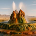Fly Geyser: El géiser de Nevada que parece de otro planeta