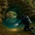 El Pozo Azul: La cueva submarina de Burgos que nadie ha conseguido explorar hasta el final