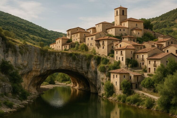 Sigue leyendo Puentedey: El curioso pueblo de Burgos que está construido encima de un puente natural
