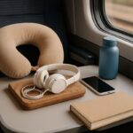 Accesorios imprescindibles para viajes largos en tren