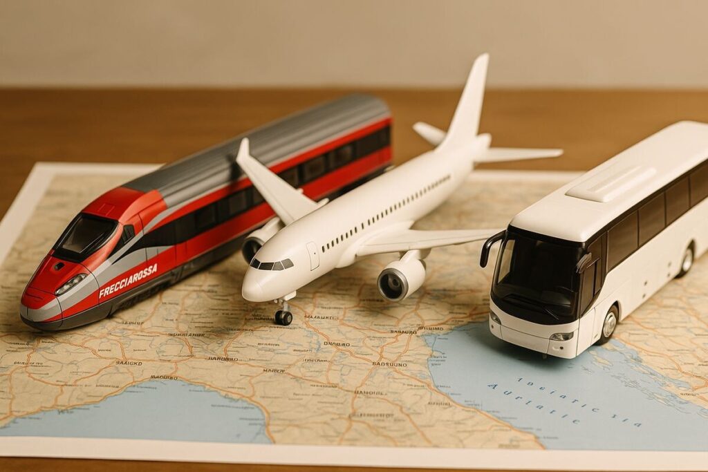 Sigue leyendo Comparativa: tren, avión o bus para moverte por el norte de Italia