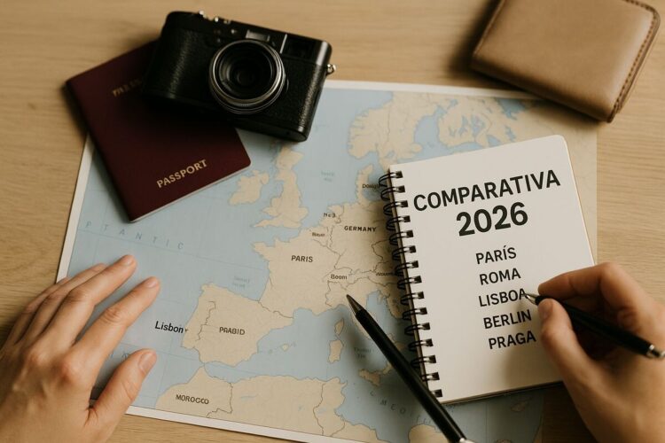 Sigue leyendo Comparativa 2026: capitales europeas para una primera escapada