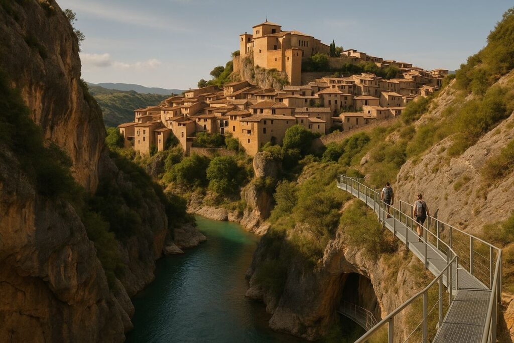 Sigue leyendo Alquézar: El pueblo medieval de Huesca con pasarelas sobre el río