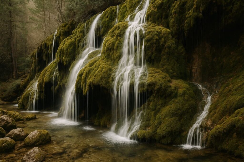 Sigue leyendo Nacimiento del Río Cuervo: La cascada de Cuenca que parece llorar sobre musgo