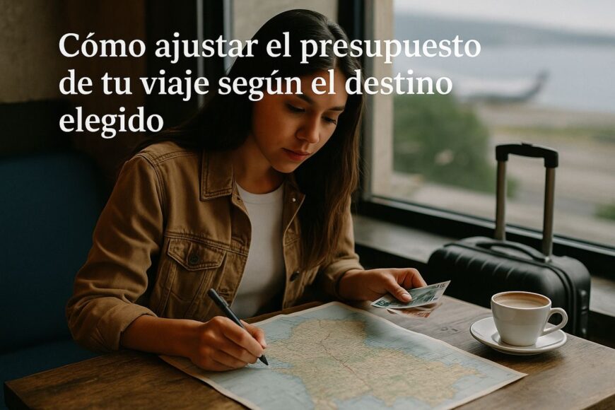 Cómo ajustar el presupuesto de tu viaje según el destino elegido