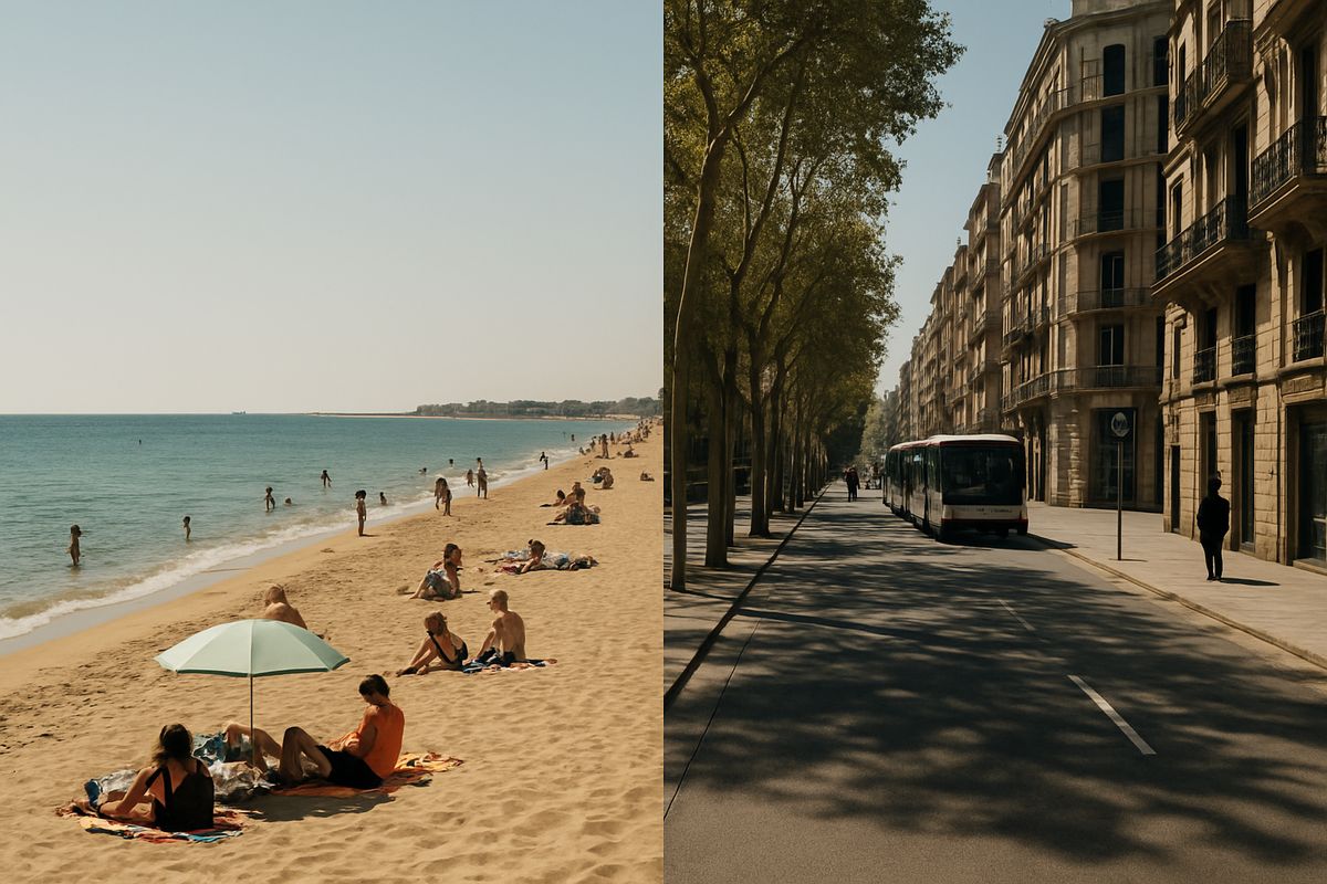 Diferencias prácticas entre playa y ciudad en España (evf)