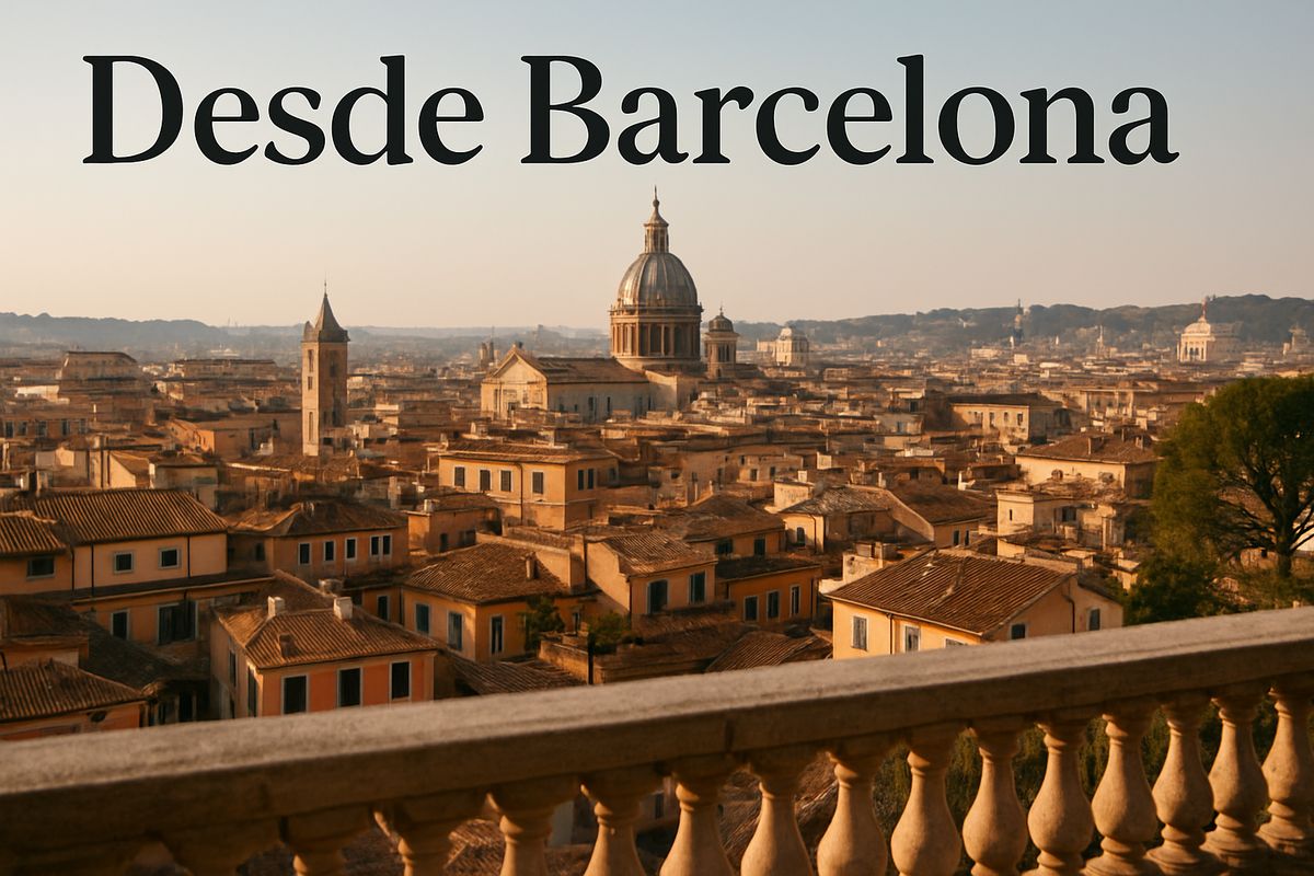 Desde Barcelona en Italia (evf)