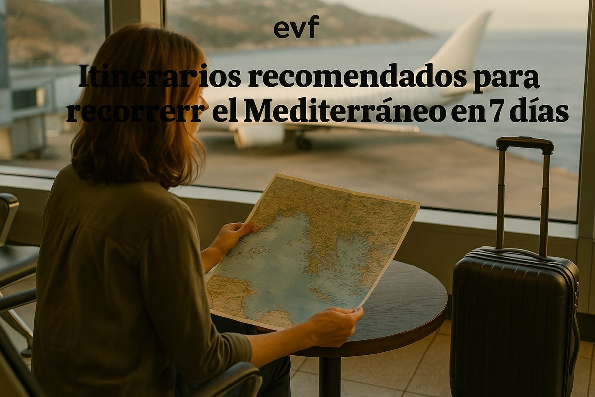 Itinerarios recomendados para recorrer el Mediterráneo en 7 días