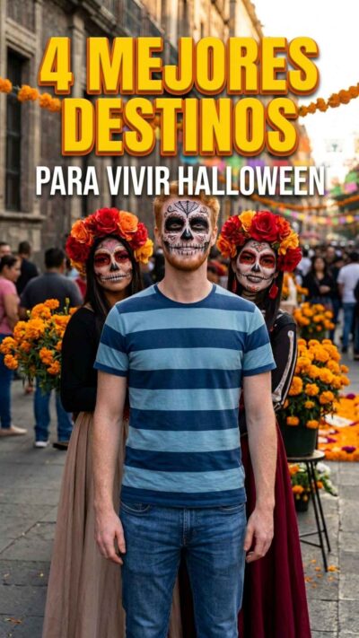Miniatura del reel 4 mejores destinos para vivir Halloween